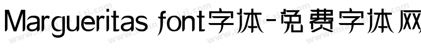 Margueritas font字体字体转换